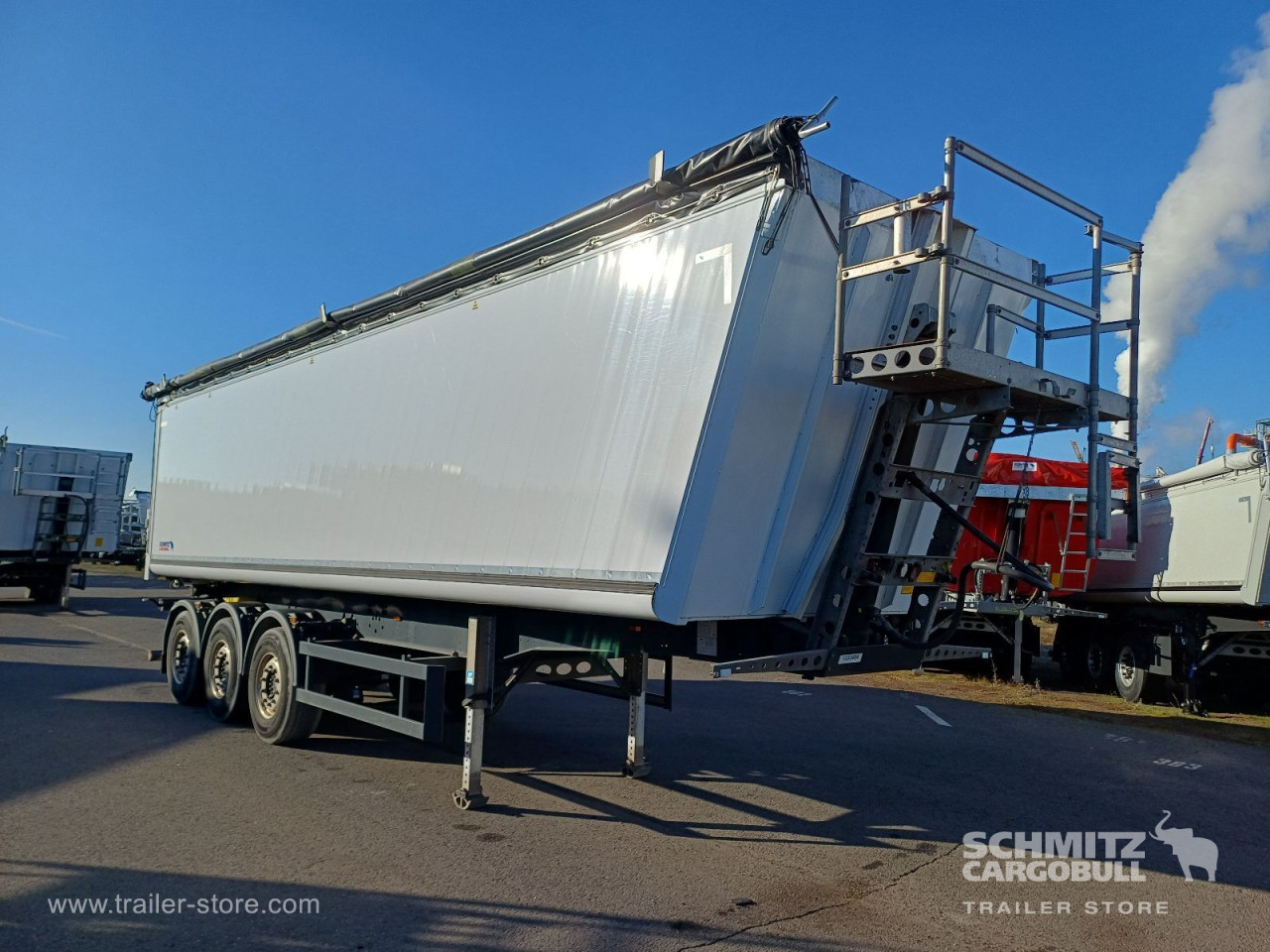 Schmitz Cargobull Kipper Alukastenmulde 52m³ 