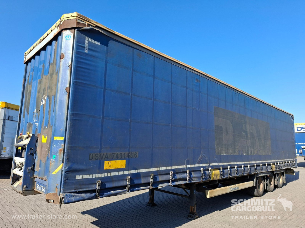 Krone Curtainsider Mega 