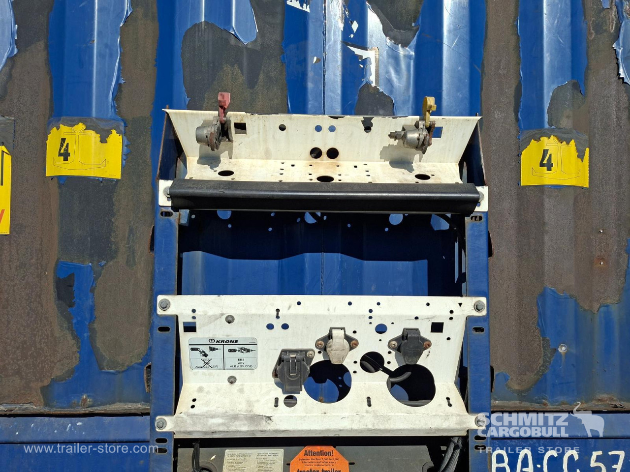 Krone Curtainsider Mega 