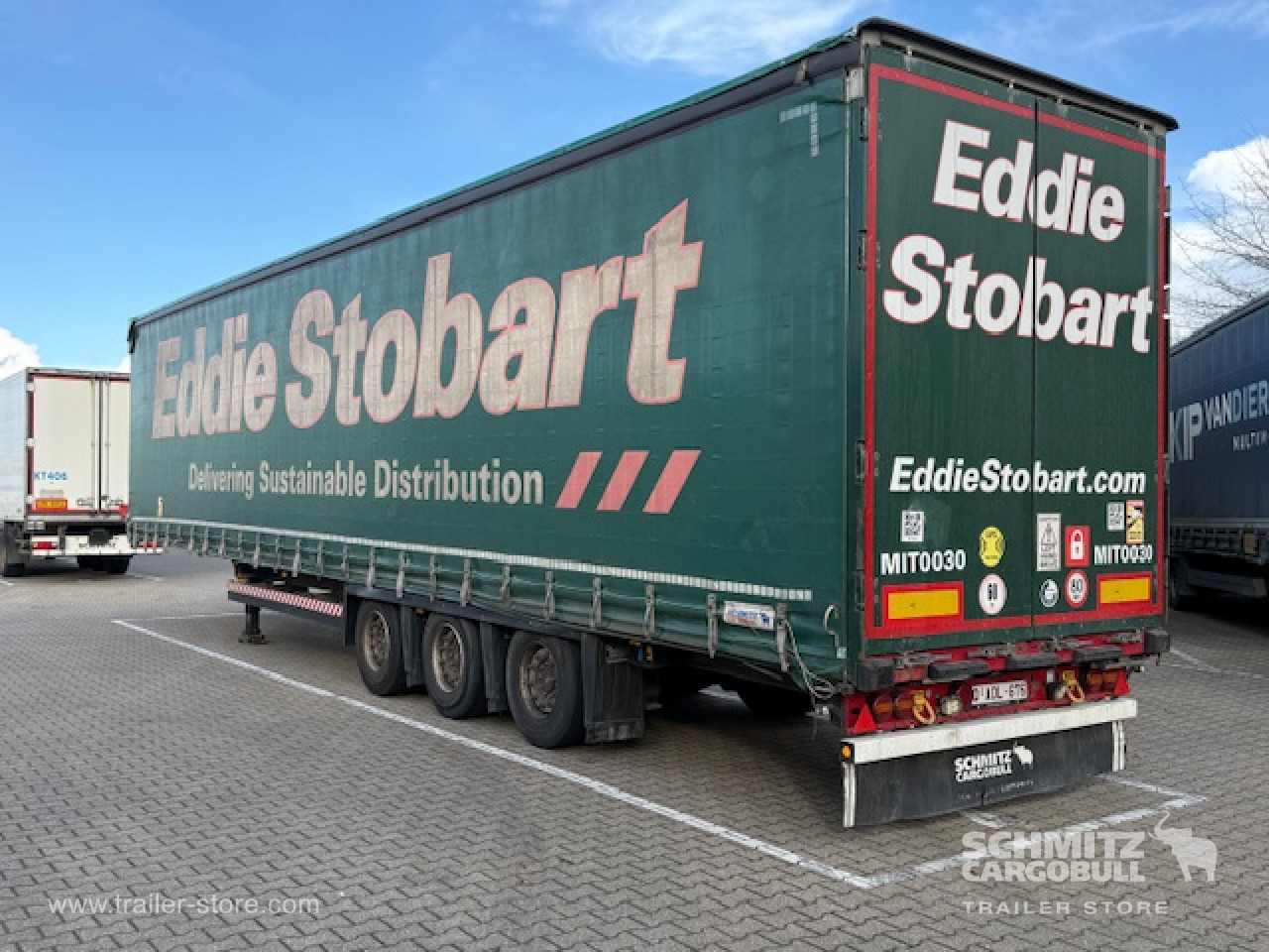 Schmitz Cargobull Oplegger Schuifzeil Mega 