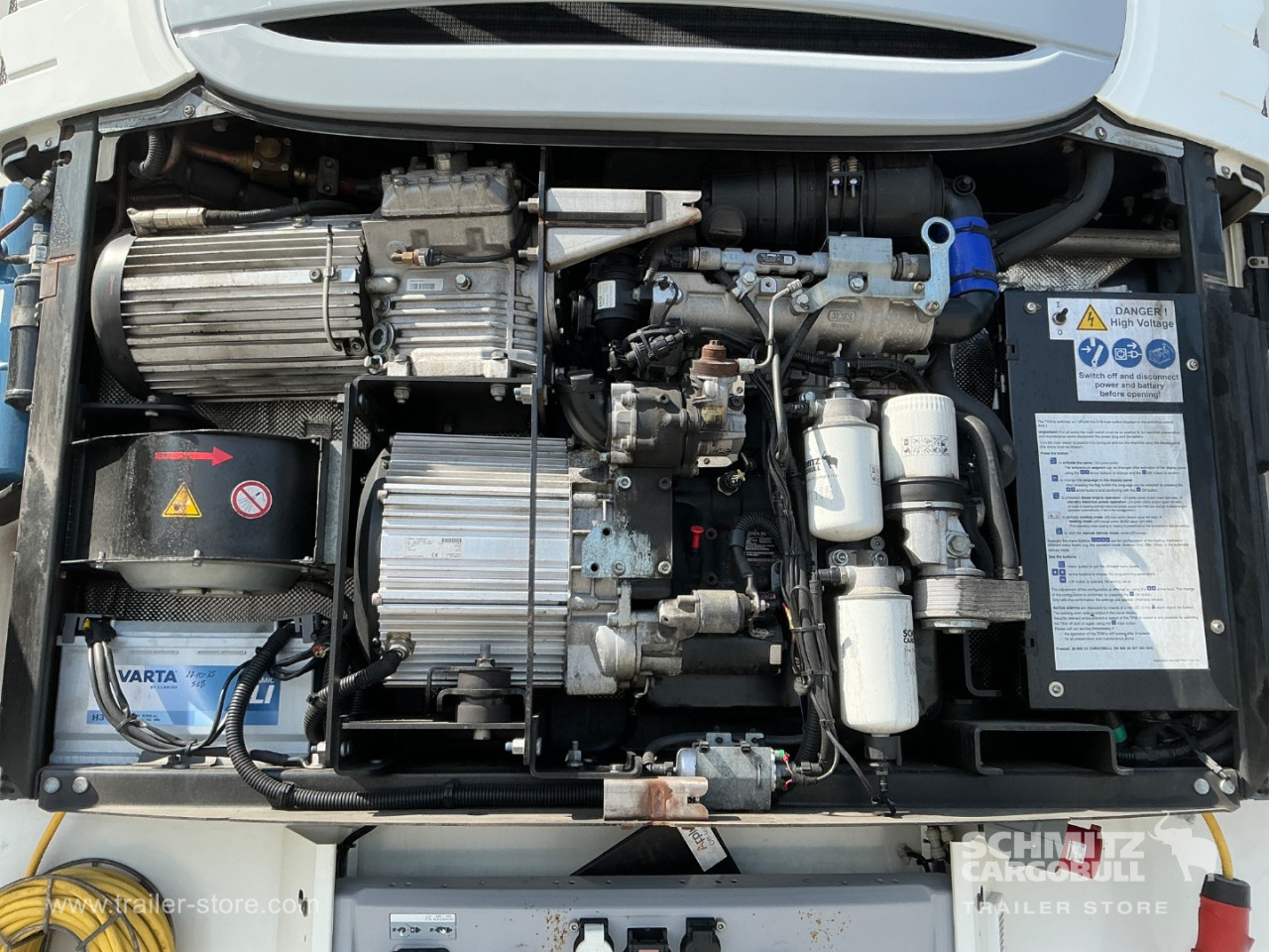 Schmitz Cargobull Auflieger Tiefkühlkoffer Multitemp Double deck 