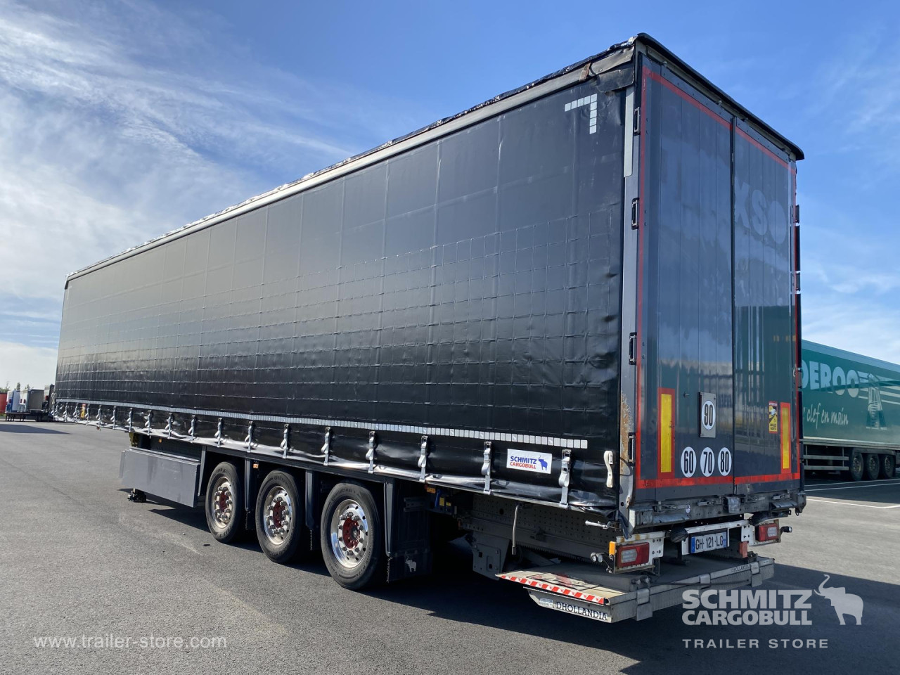 Schmitz Cargobull Semitrailer Curtainsider Mega Hayon 