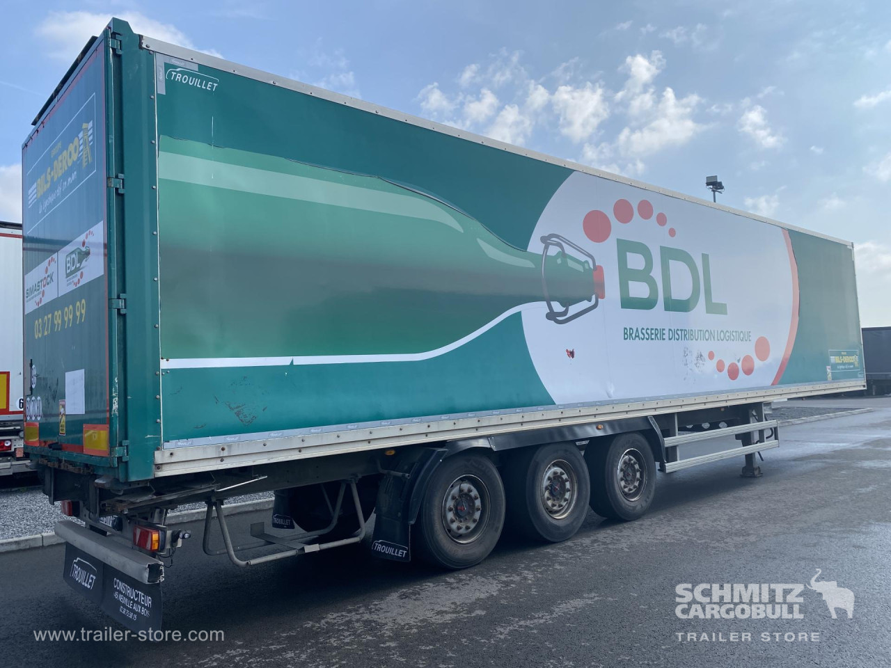 TROUILLET Semitrailer Dryfreight Standard 