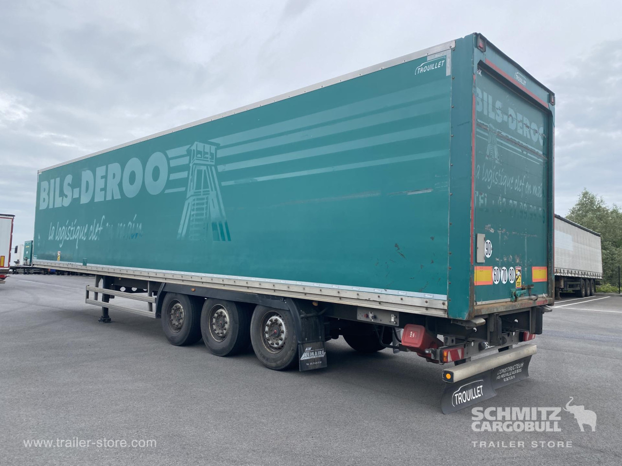 TROUILLET Semitrailer Dryfreight Standard 