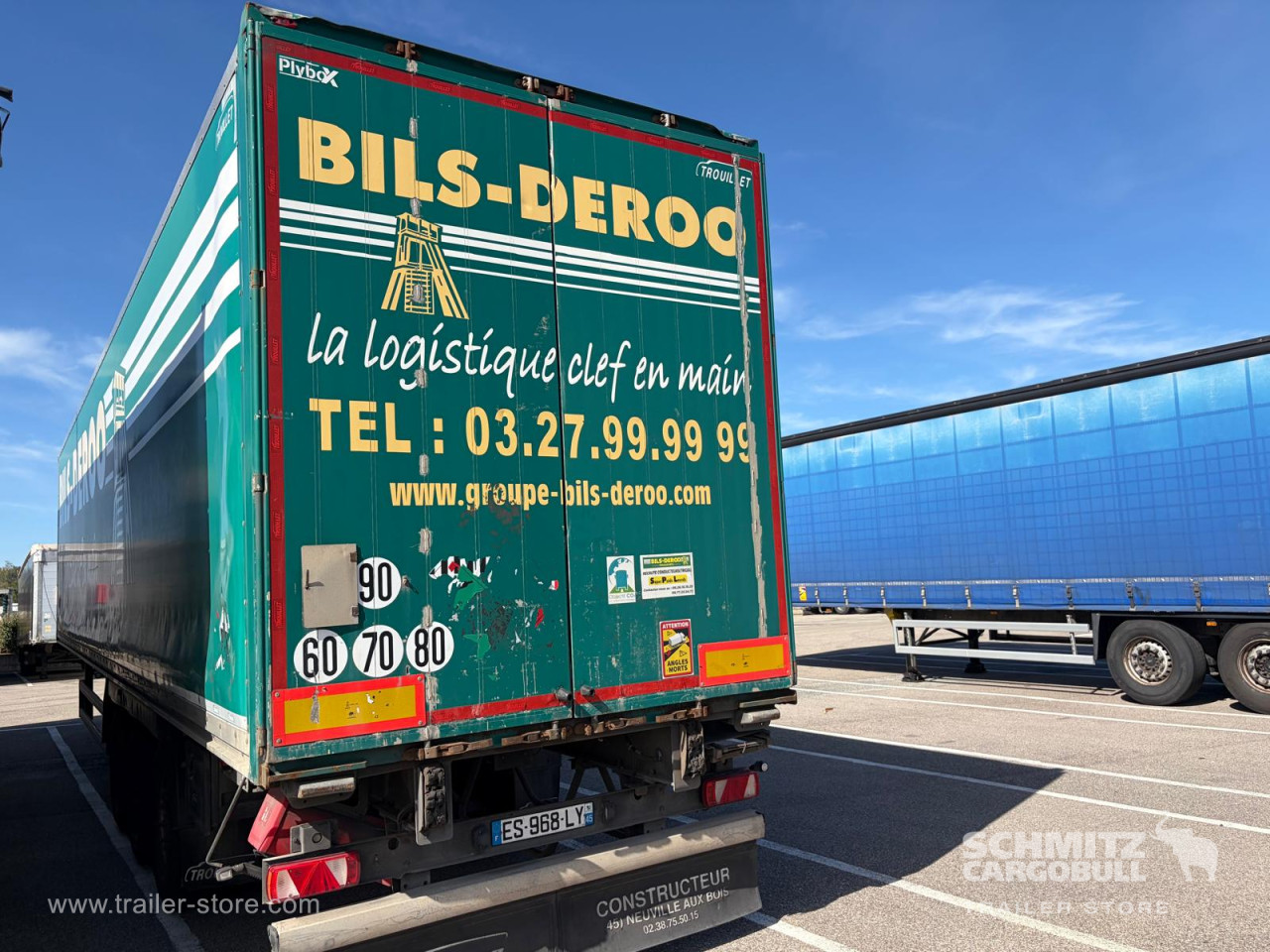 TROUILLET Semitrailer Dryfreight Standard 