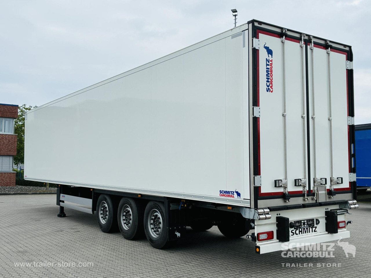 Schmitz Cargobull Tiefkühler Multitemp Doppelstock Trennwand 