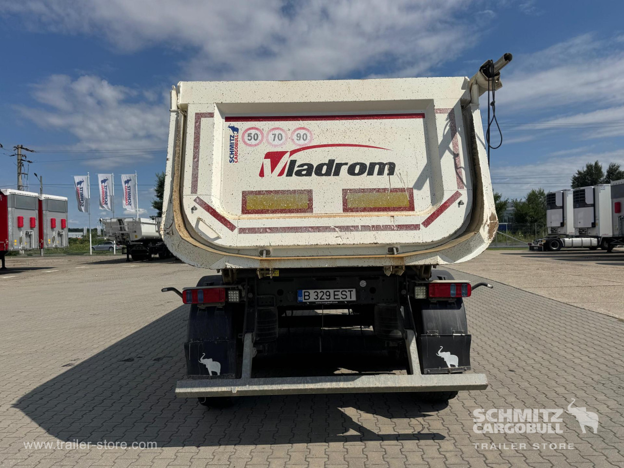 Schmitz Cargobull Bena basculabila semirotunda din 28m³ 