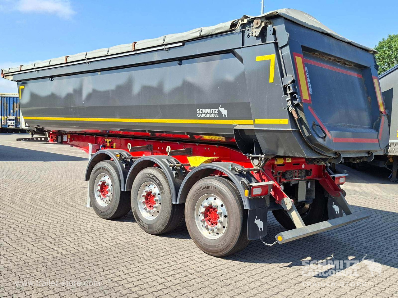 Schmitz Cargobull Kipper Stahlrundmulde 24m³ 