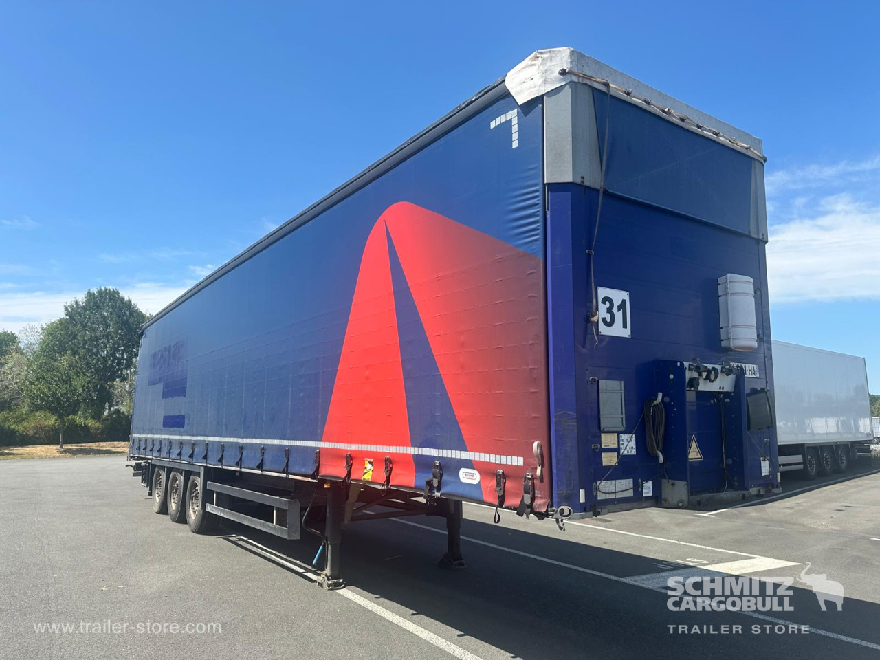 Schmitz Cargobull Semitrailer Curtainsider Mega 