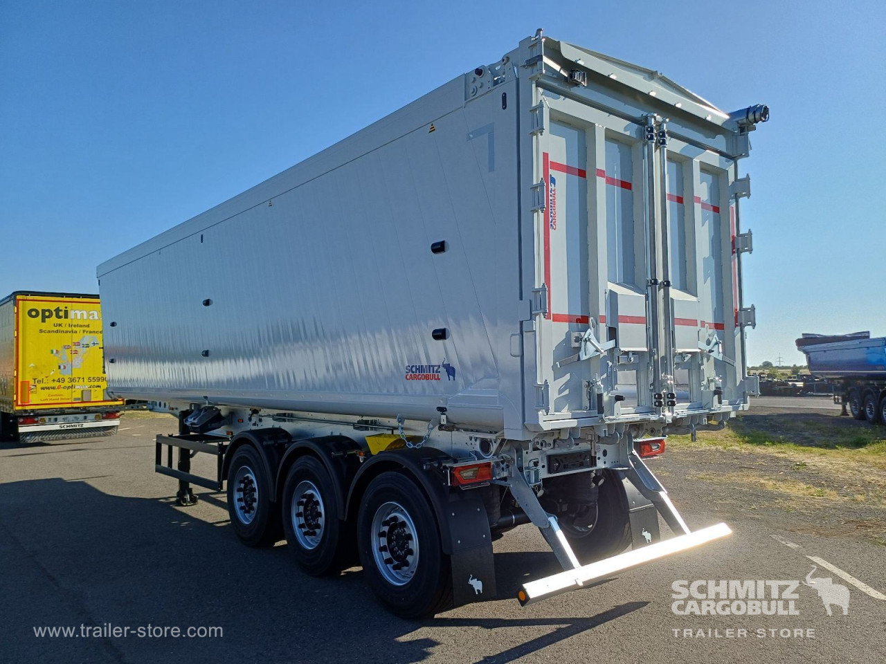 Schmitz Cargobull Kipper Alukastenmulde 52m³ 