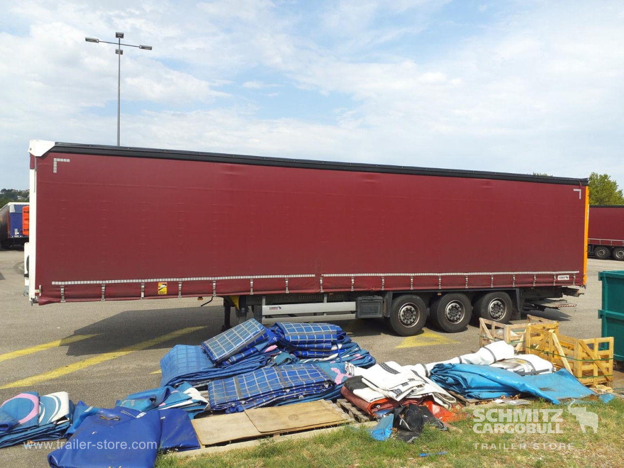 Schmitz Cargobull Semitrailer Rideaux Coulissant Standard Hayon 