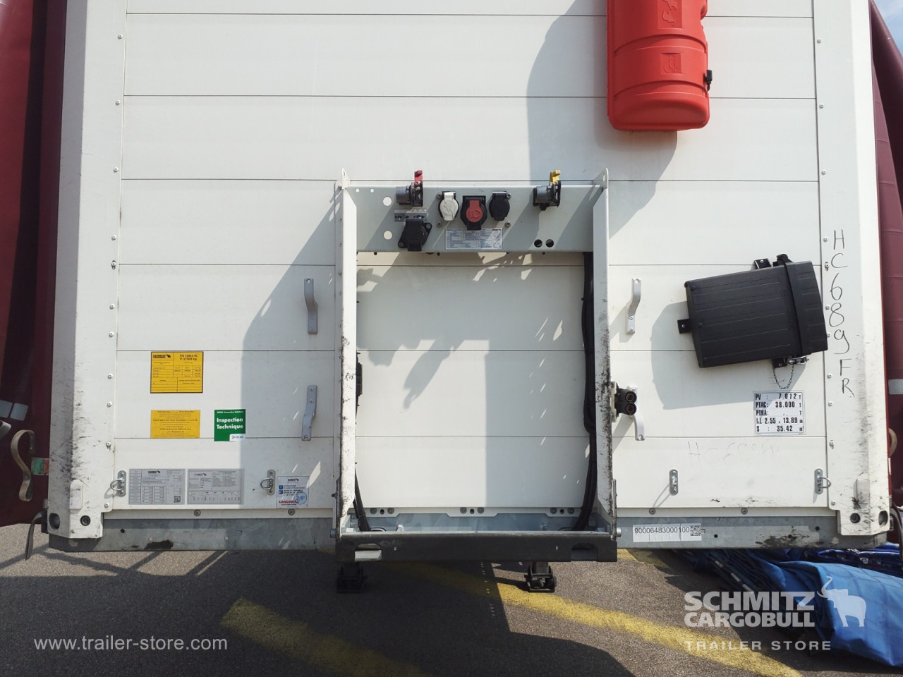 Schmitz Cargobull Semitrailer Rideaux Coulissant Standard Hayon 