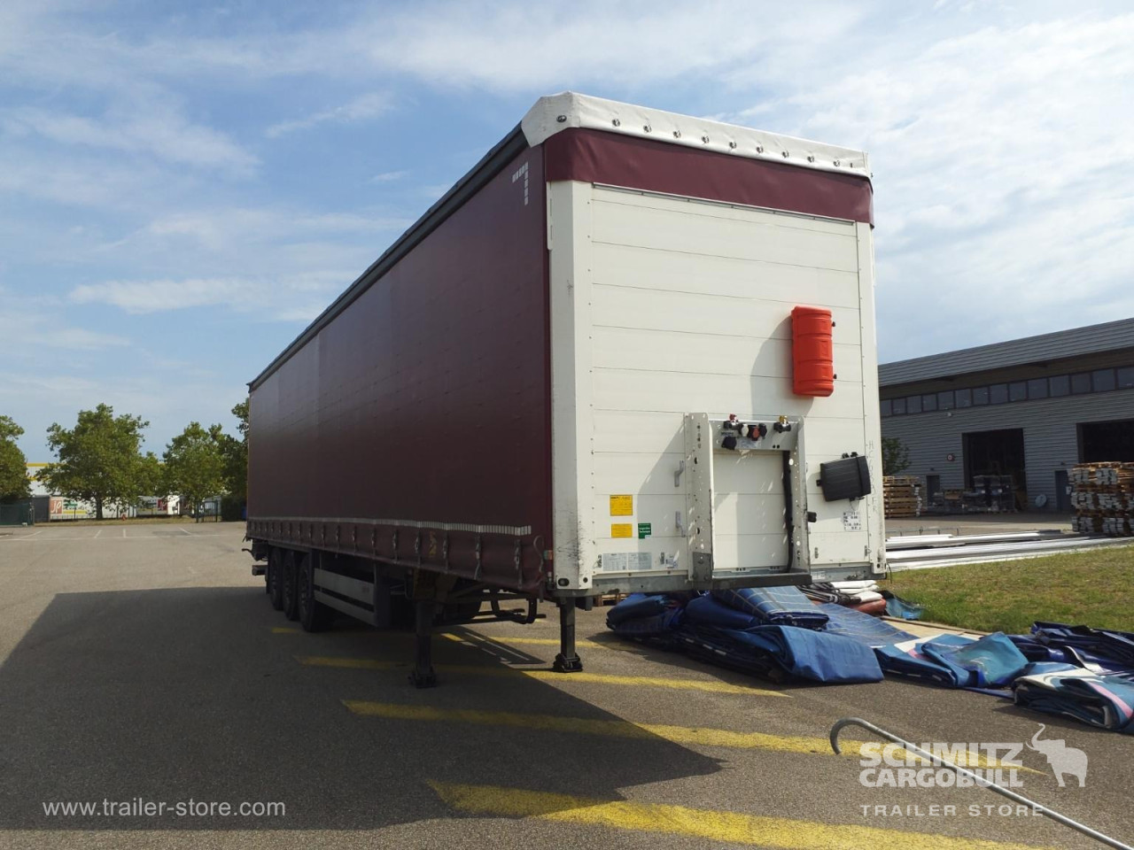 Schmitz Cargobull Semitrailer Rideaux Coulissant Standard Hayon 