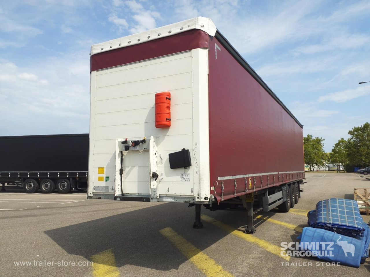 Schmitz Cargobull Semitrailer Rideaux Coulissant Standard Hayon 