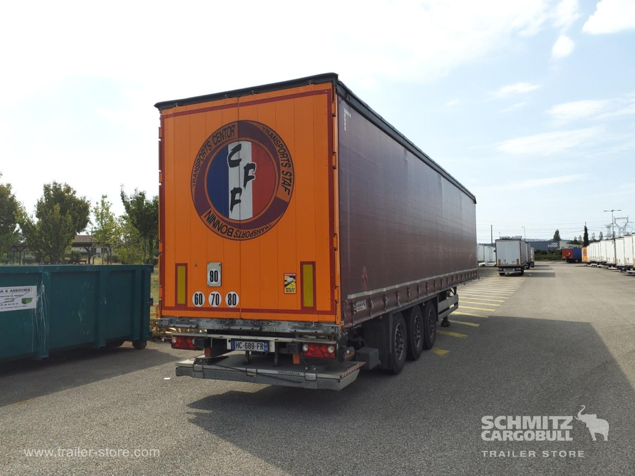 Schmitz Cargobull Semitrailer Rideaux Coulissant Standard Hayon 