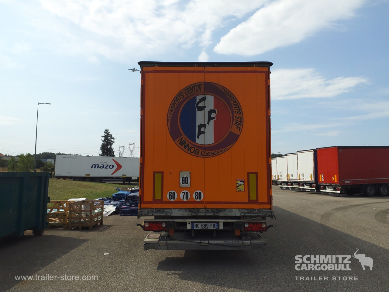 Schmitz Cargobull Semitrailer Rideaux Coulissant Standard Hayon 