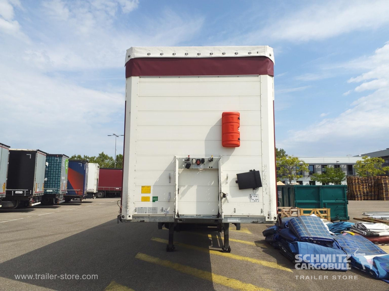 Schmitz Cargobull Semitrailer Rideaux Coulissant Standard Hayon 