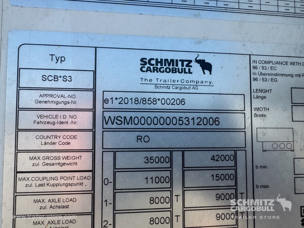Schmitz Cargobull Reefer Standard Double deck 