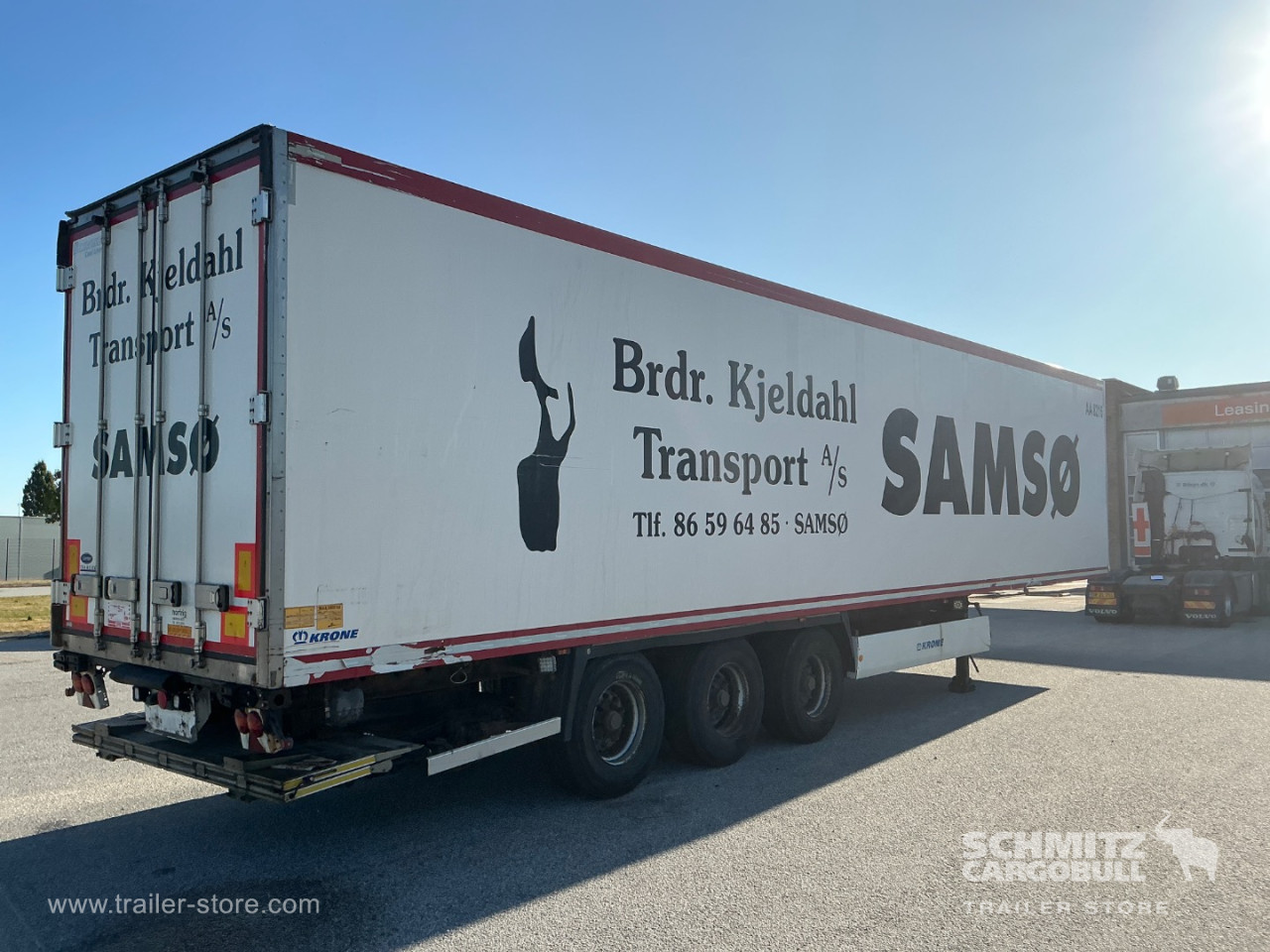 Krone Reefer Standard Double deck Taillift 