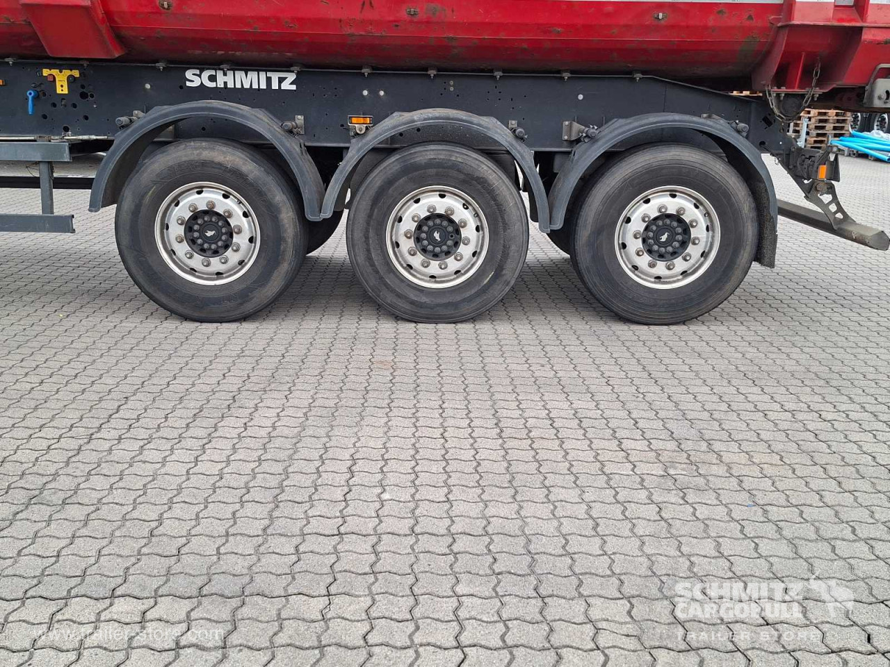 Schmitz Cargobull Kipper Stahlrundmulde 53m³ 