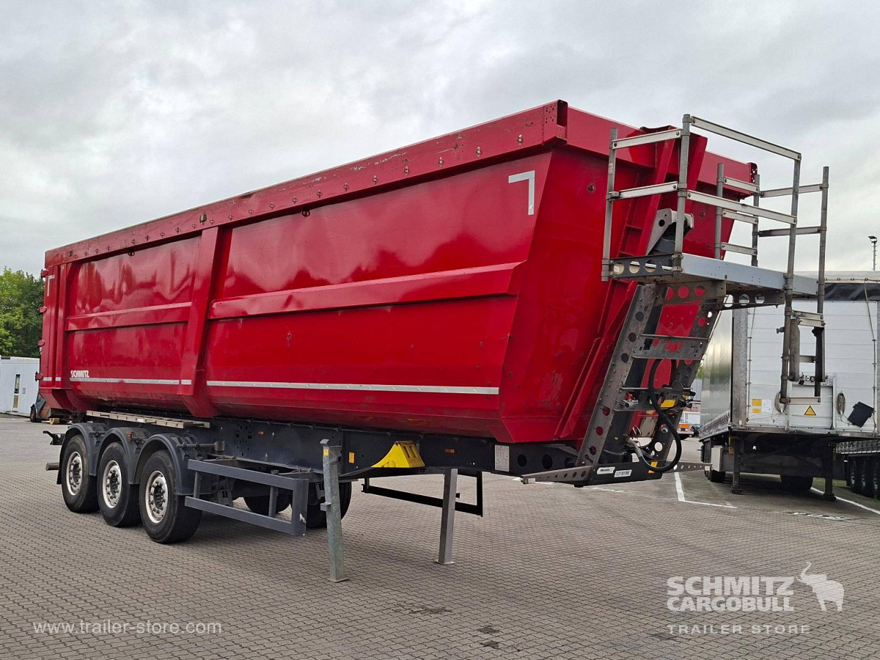 Schmitz Cargobull Kipper Stahlrundmulde 53m³ 