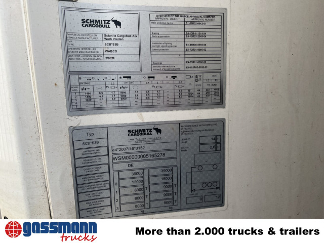 Schmitz Cargobull SKO 24/L-13.4 FP 25 45 COOL, Mega, Doppelstock 
