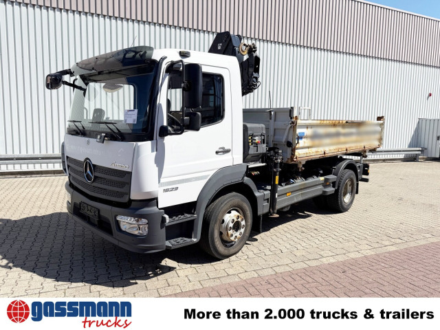 Mercedes Benz Atego 1623 4x2 mit Kran Hiab X-HiDuo 108B-2, 