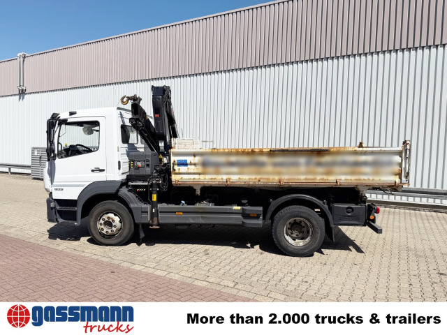 Mercedes Benz Atego 1623 4x2 mit Kran Hiab X-HiDuo 108B-2, 