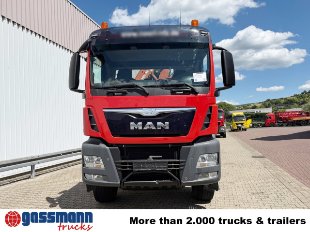 MAN TGS 18.400 4x4 BB, Navi, Kran Atlas 120.2E-A3L, 