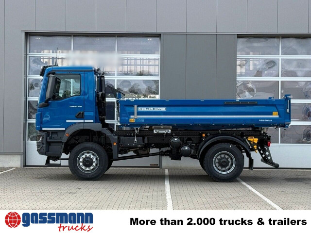 MAN TGM 18.320 4x4 BB CH, Navi, Meiller Trigenius 