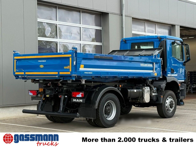 MAN TGM 18.320 4x4 BB CH, Navi, Meiller Trigenius 