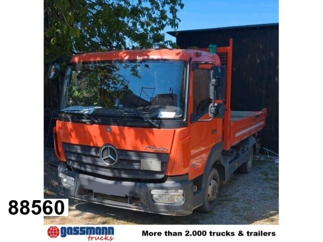 Mercedes Benz Atego 818 LK 4x2, Meiller-Kipper, 2 x AHK, Öl 