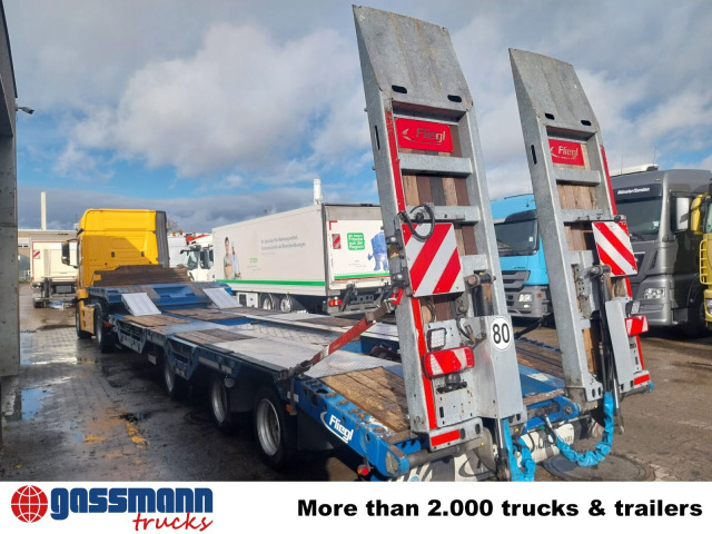 Fliegl SDS 420 T, letzte Achse Nachlaufgelenkt, Verbr. 