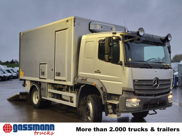 Mercedes Benz Atego 1330 4x4, Iso-Koffer mit Heizung und LBW 