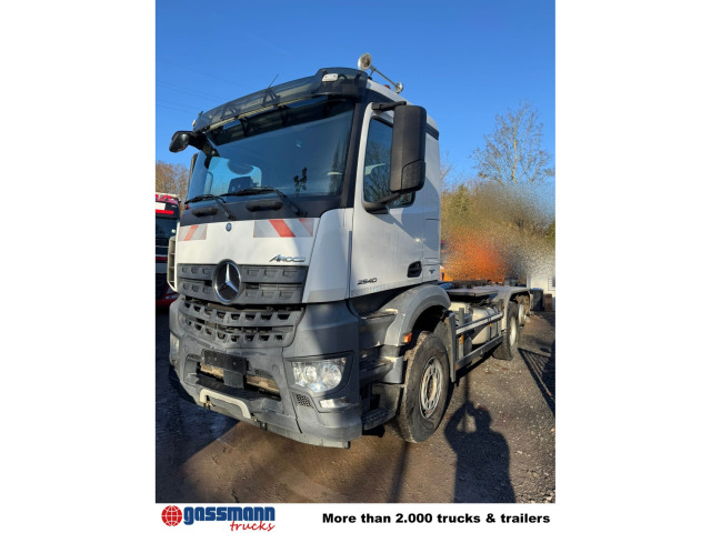 Mercedes Benz Arocs 2540 L / 6x2, VDL Abrollanlage S 21-5200 