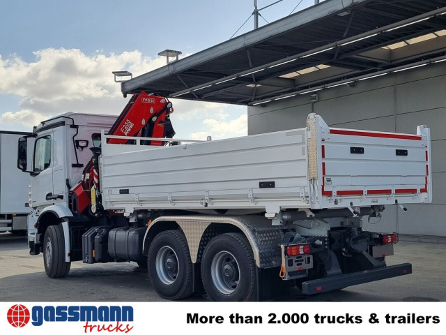 Mercedes Benz Arocs 3348 K 6x4, Kran Fassi F255A.2.24, 