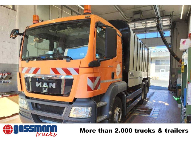 MAN TGS 26.360 6x2-4 LL, Retarder, Lift-/Lenk, FAUN 