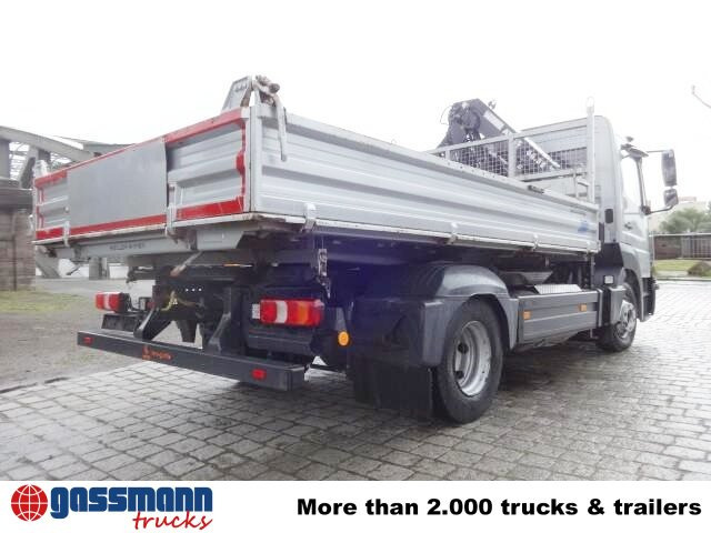 Mercedes Benz Atego 823 K 4x2, Kran Atlas 66.3E A2L, Funk 