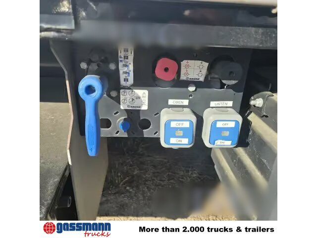 Krone SD 27, Motorradtransporter, Liftachse, 
