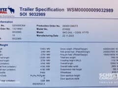 Schmitz Cargobull Reefer Multitemp Double deck Taillift 