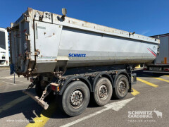 Schmitz Cargobull Semitrailer Tipper Steel half pipe body 24m³ 