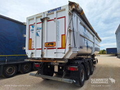 Schmitz Cargobull Tipper Steel half pipe body Side door both sides 48m³ 