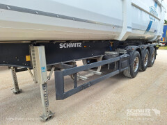 Schmitz Cargobull Tipper Steel half pipe body Side door both sides 48m³ 