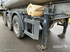 Schmitz Cargobull Semitrailer Tipper Steel half pipe body 