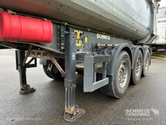 Schmitz Cargobull Semitrailer Tipper Steel half pipe body 