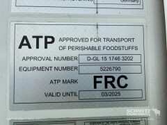 Schmitz Cargobull Tiefkühler Multitemp Doppelstock Trennwand 