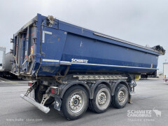 Schmitz Cargobull Semitrailer Tipper Steel half pipe body 26m³ 