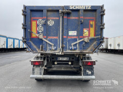 Schmitz Cargobull Semitrailer Tipper Steel half pipe body 26m³ 