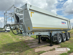 Schmitz Cargobull Tipper Steel half pipe body 29m³ 