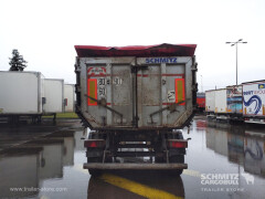 Schmitz Cargobull Semitrailer Tipper Steel half pipe body 26m³ 